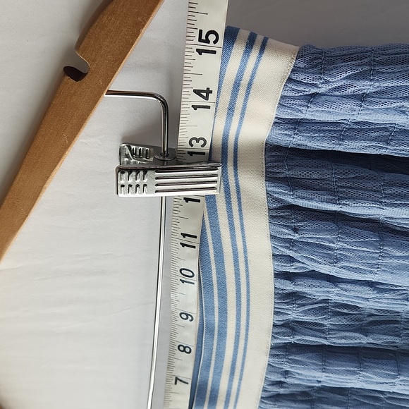 Maeve Blue Tulle Skirt Size Medium - Picture 4 of 7